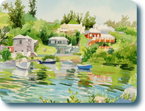 Coot Pond from Wharf