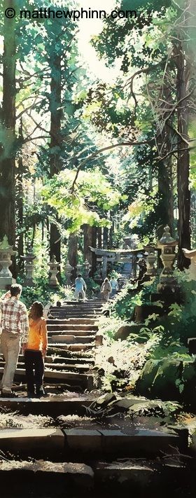 Woodland Shrine, Japan
