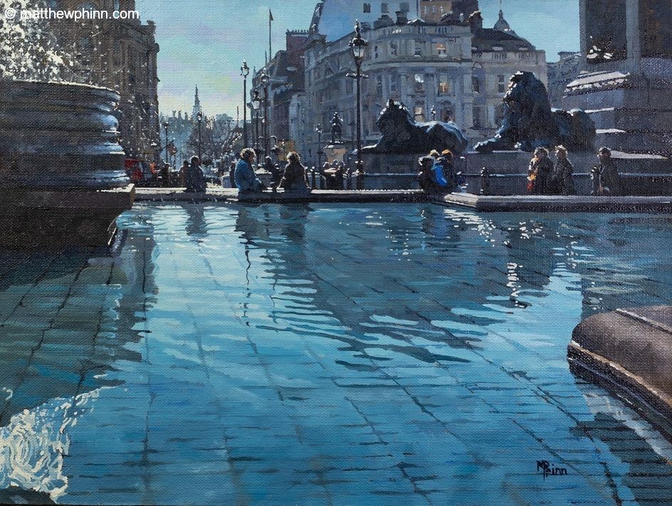 Reflections, Trafalgar Square