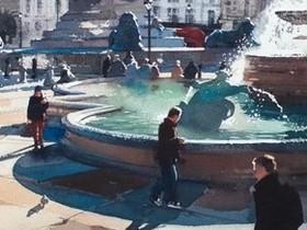 Fountains at Trafalgar Square